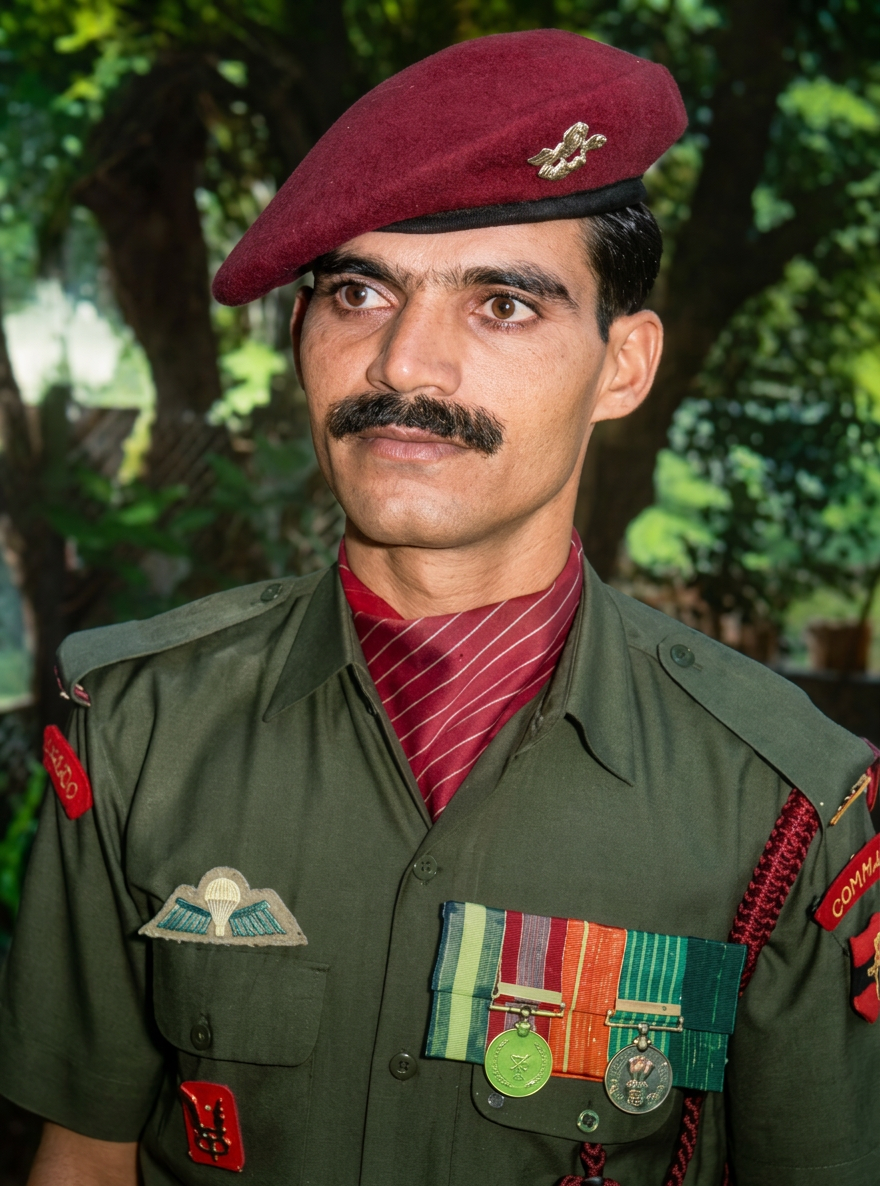 Portrait of NK Hem Singh (9 Para SF)