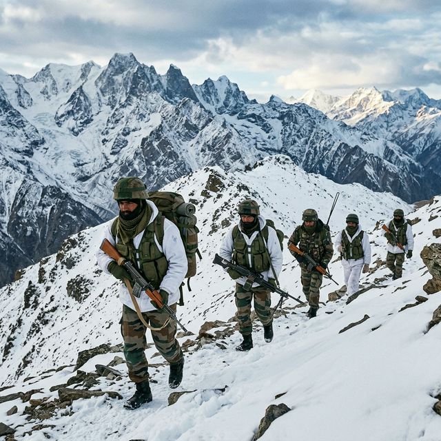 Indian Army at High Altitude — Kargil